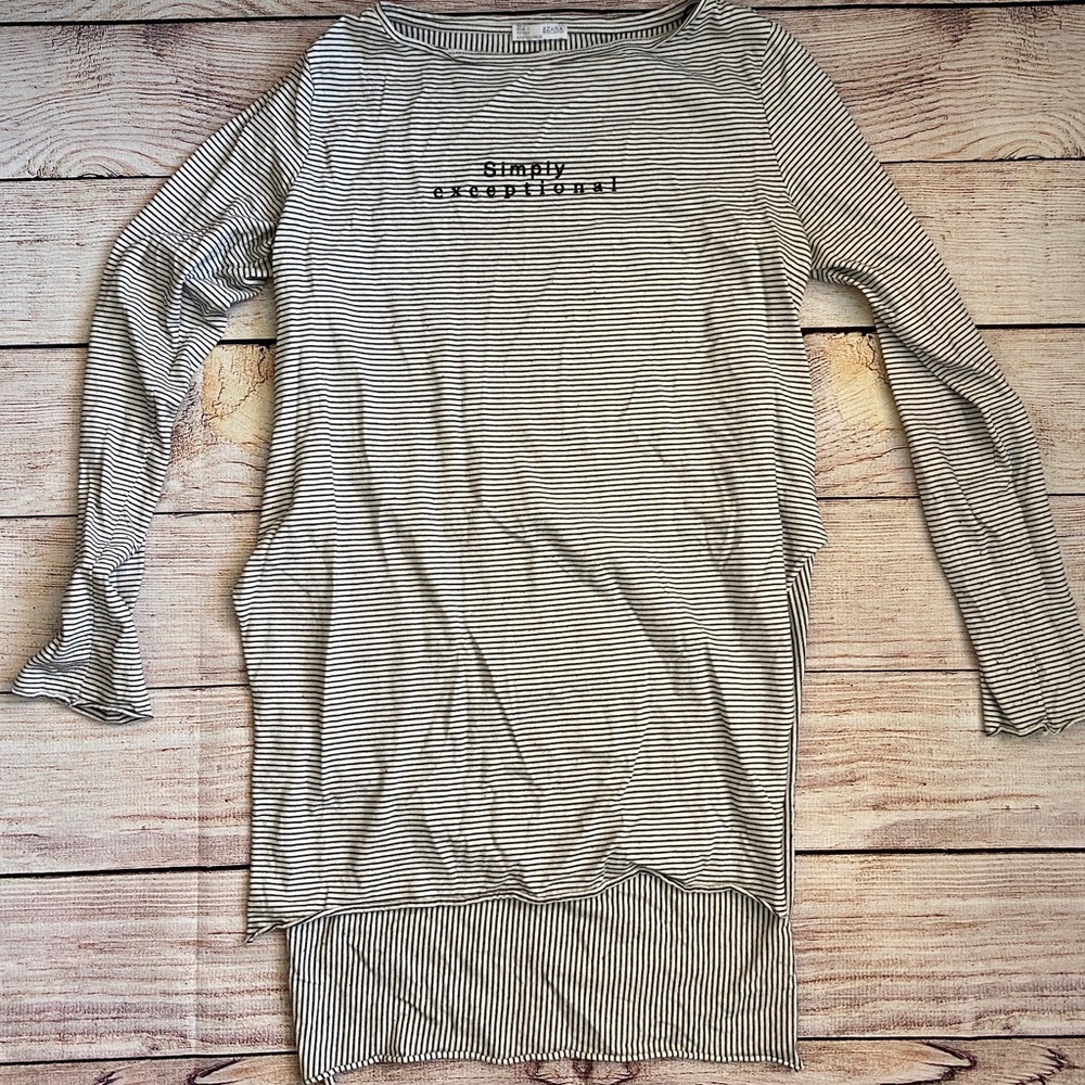 Zara T shirt with slits